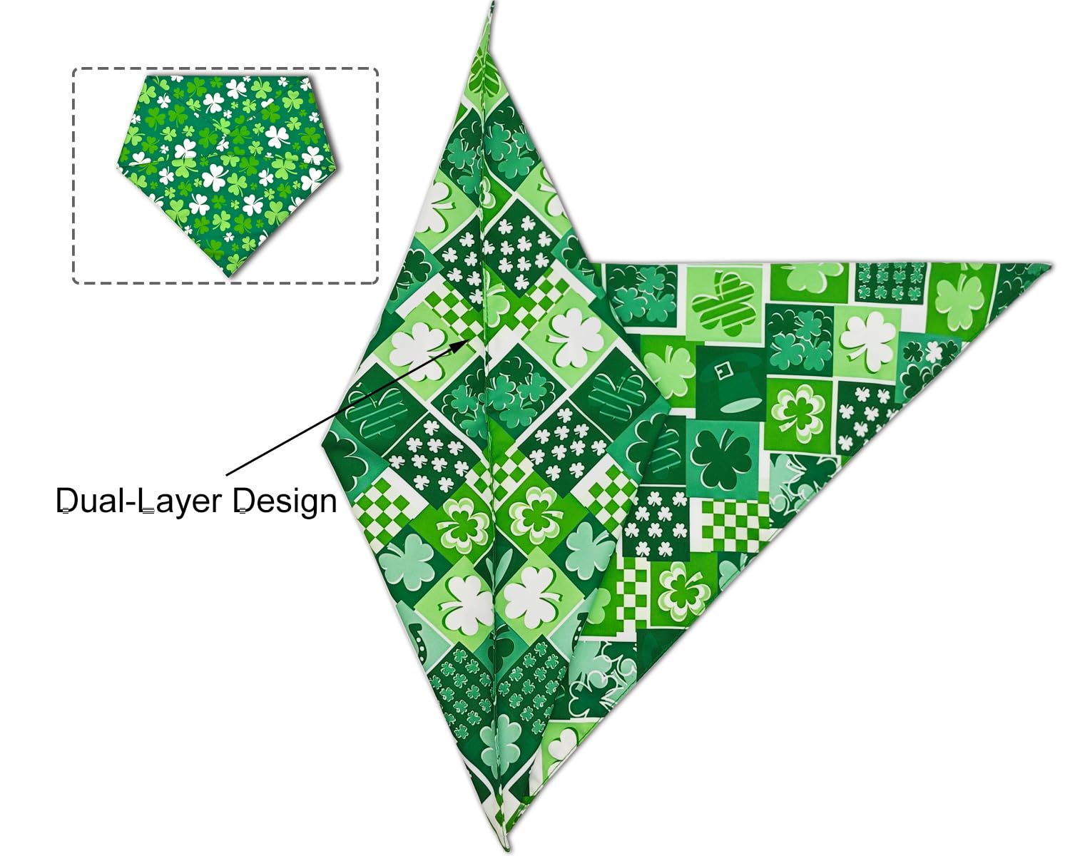 CozyHaus paquet de deux bandanas, idéal pour varier le look selon l'humeur.