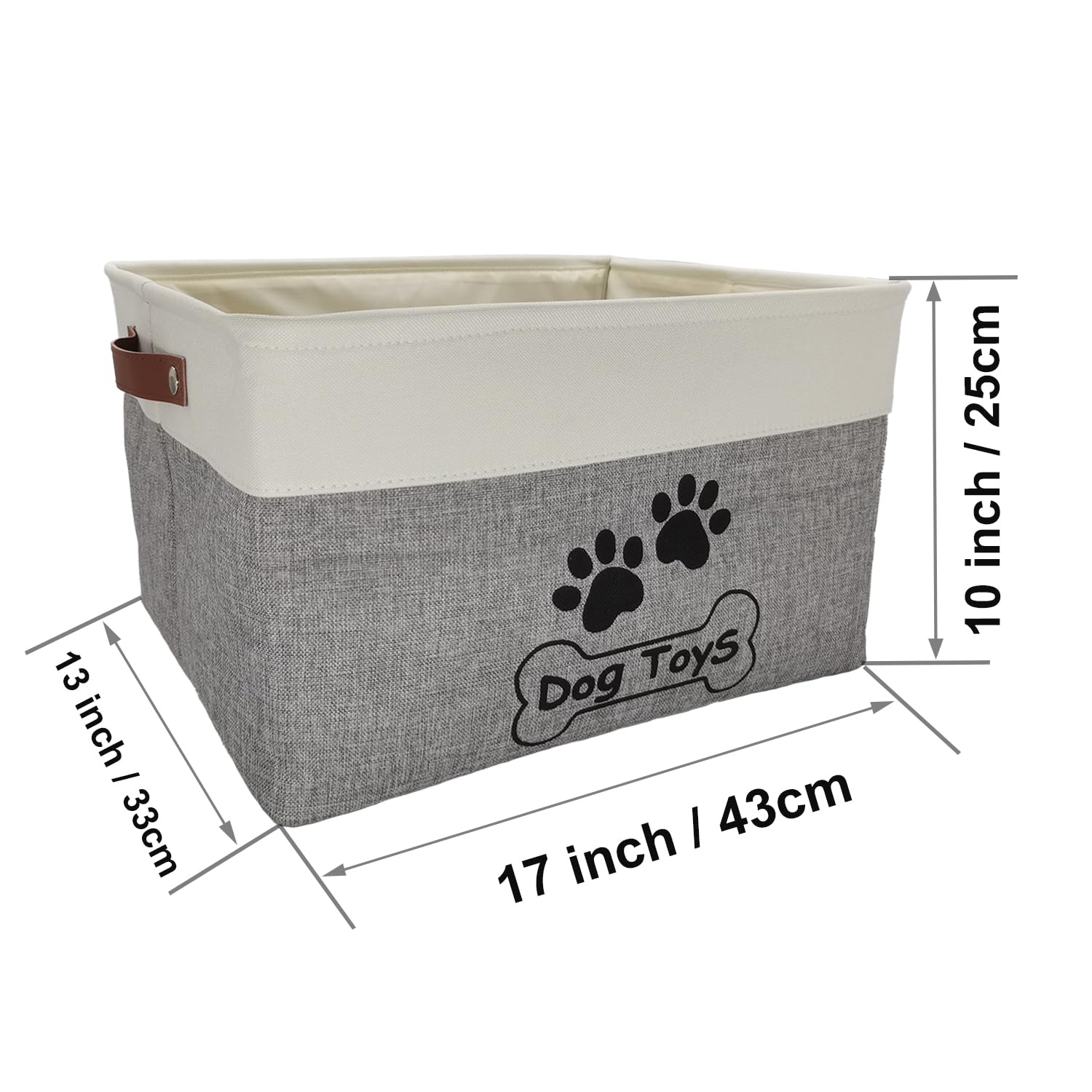 Panier CPAKOWLGOO grand ferme pour rangement stable et pratique