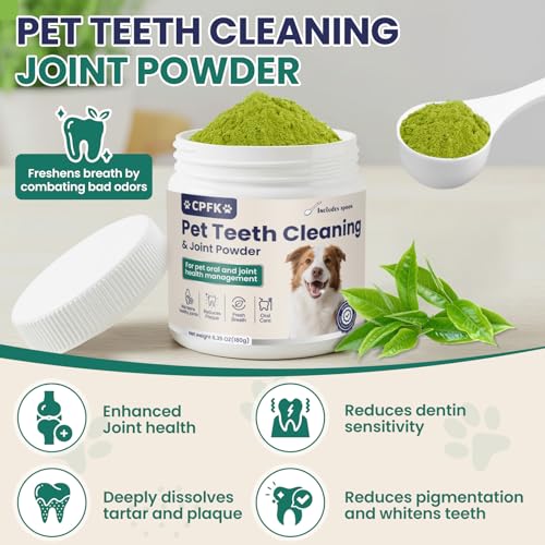 CPFK poudre dentaire chien – texture fine pour une application simple.