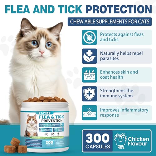 CPFK tablettes chat usage quotidien, doses simples pour une protection continue.
