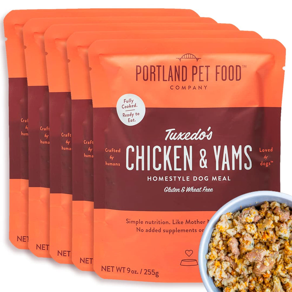 CRAFTED BY HUMANS LOVED BY DOGS – sachet frais prêt à servir pour chien exigeant.
