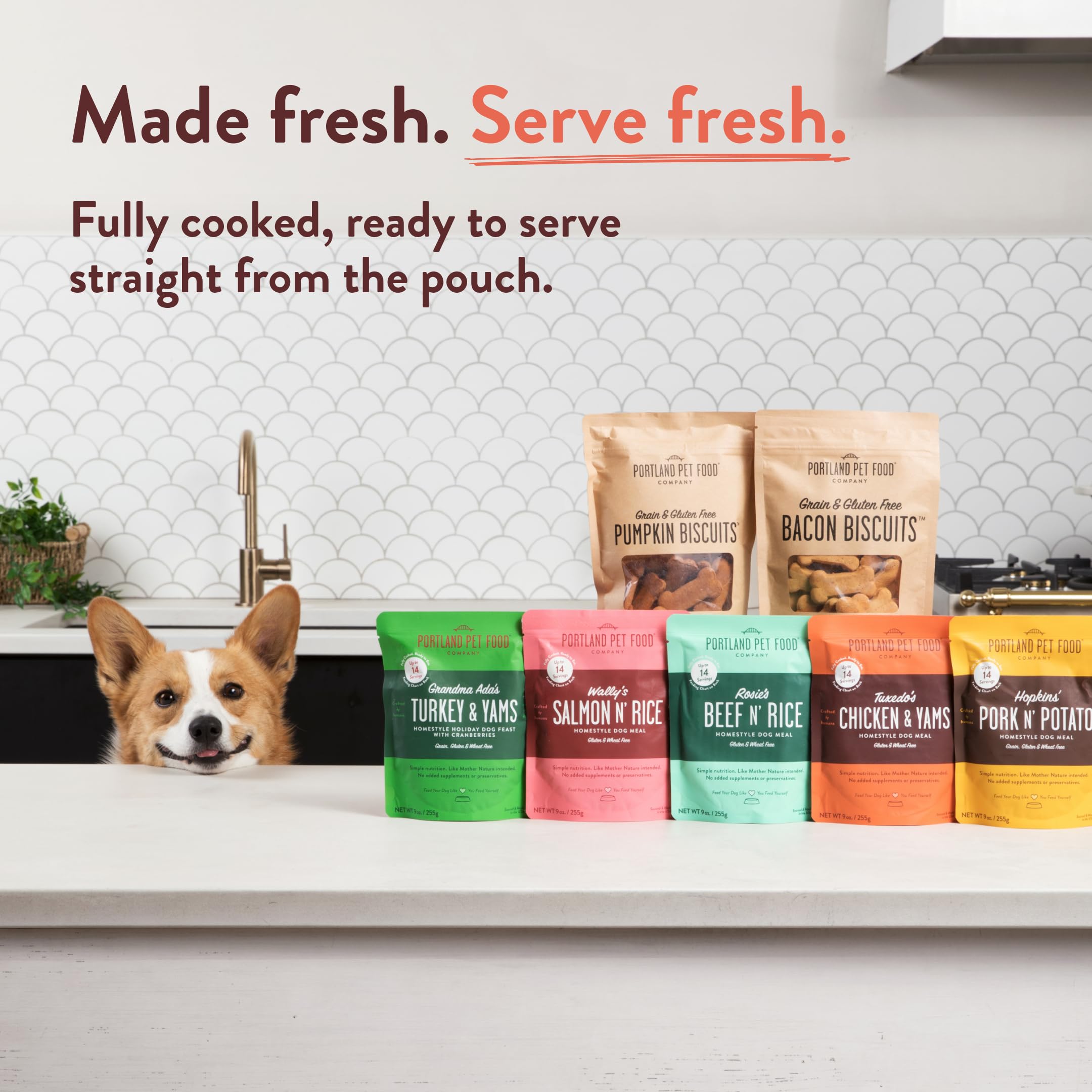 CRAFTED BY HUMANS LOVED BY DOGS – ingrédients limités, 11 ou moins, simplicité d’alimentation.