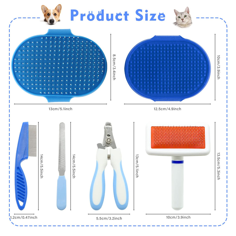Crafterlife kit toilettage – peigne en acier pour enlever les nœuds