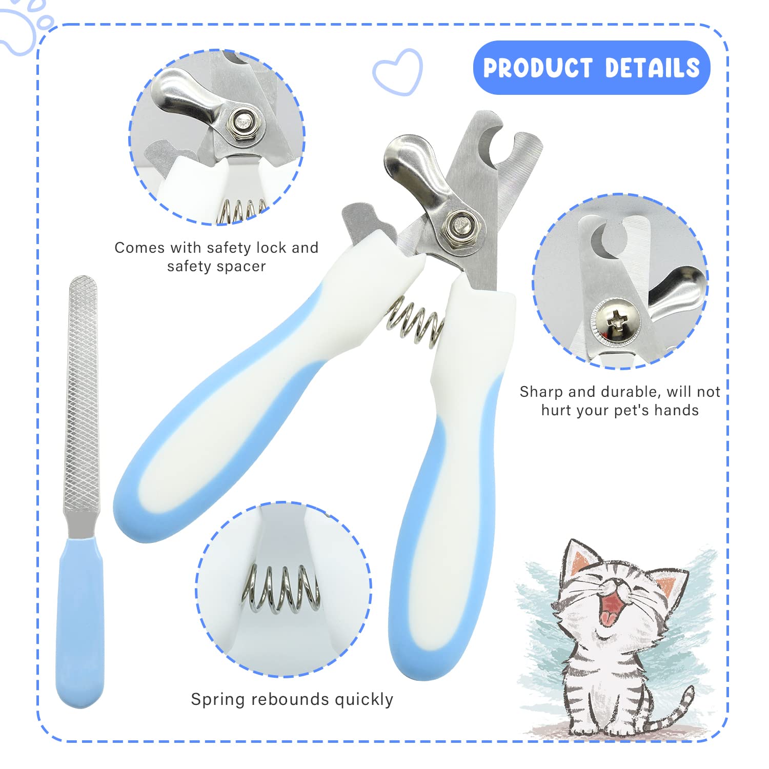 Crafterlife kit toilettage – ensemble complet pour l'entretien régulier