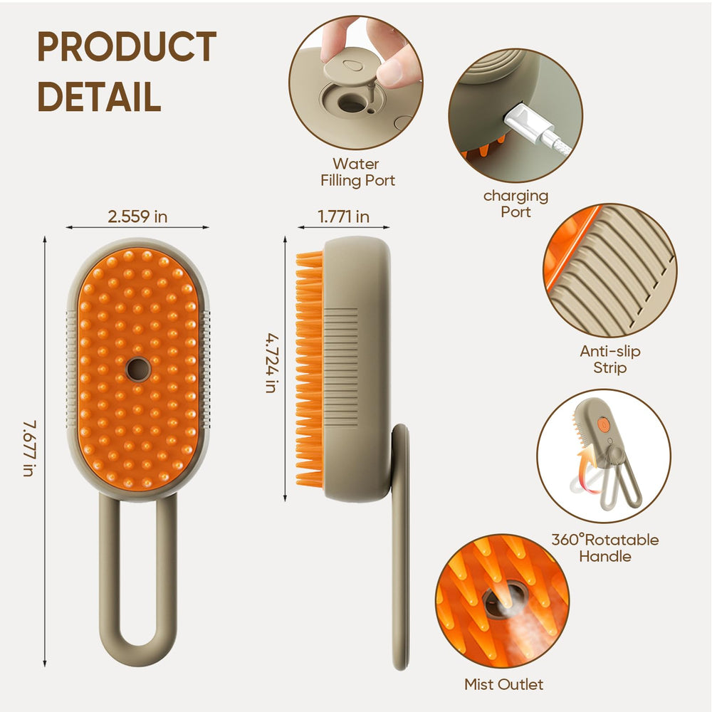 CRAFTIVIO tête en silicone amovible douce pour la peau des animaux.