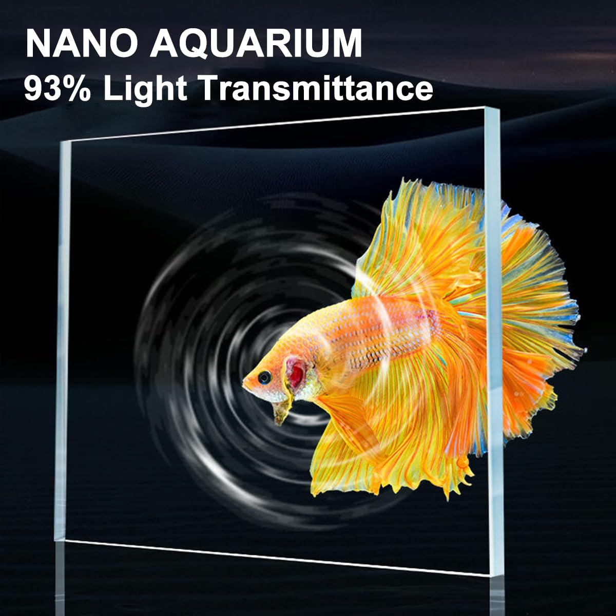 Craftsboys nano-aquarium 2,5 Gal – entretien eau stable: supports à long terme