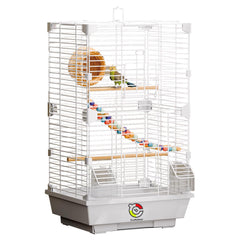 Craftsboys Cage à oiseaux Basic – aperçu du cadre spacieux pour le séjour.