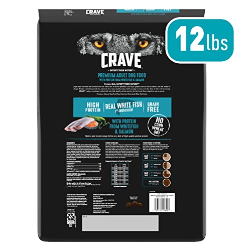 CRAVE protéines réelles animales sans grains – formulation riche et équilibrée pour chiens