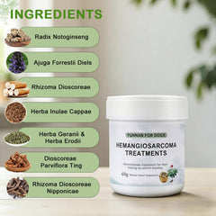 Crazzartmon Poudre Sanqi Yunnan – soutien vasculaire pour chien