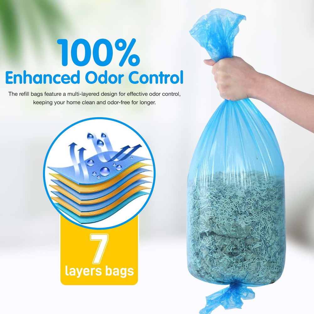 Recharge Creatwo compatible Standard/Plus/XL Pails pour divers bacs à litière.