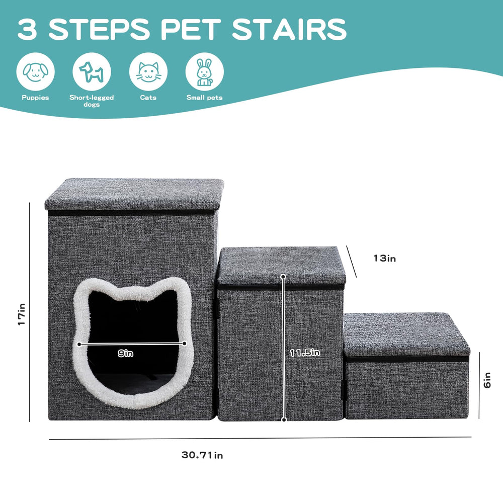Crispedia Escalier Acces Meubles Facilite l acces des chiens et chats aux meubles