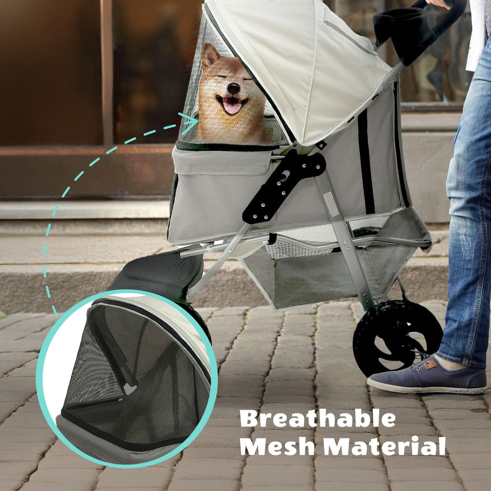 CRITTER SITTERS: Roues bloquables pour sécurité et stabilité.