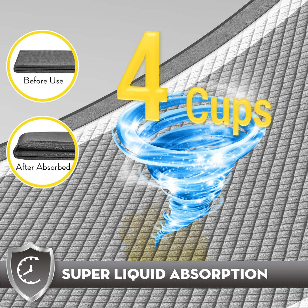 Croci Charcoal Puppy Pad - absorption instantanée pour surfaces sèches.