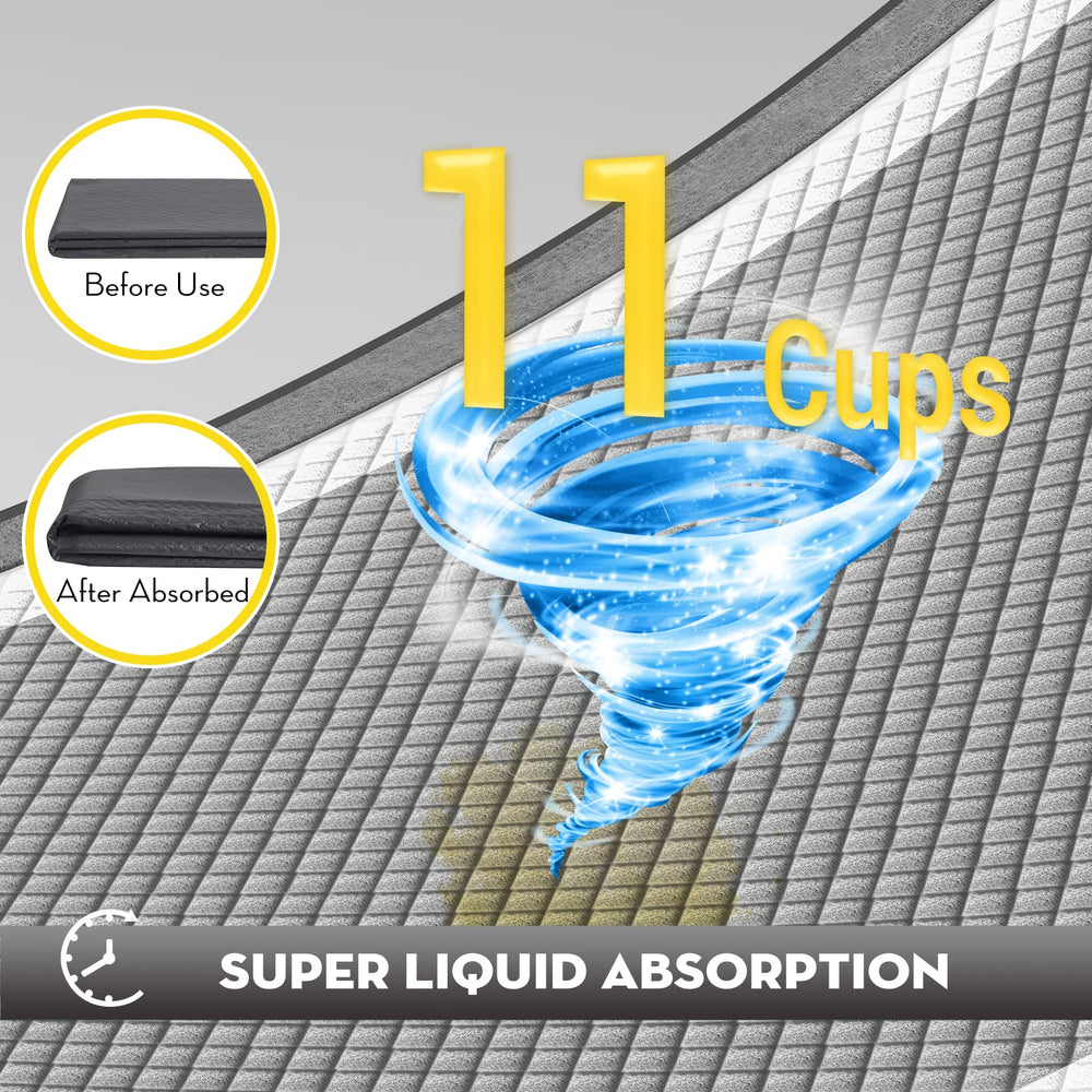 Croci tapis-potty 6 couches absorbantes — grande capacité et protection anti-fuites