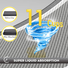 Croci tapis-potty 6 couches absorbantes — grande capacité et protection anti-fuites