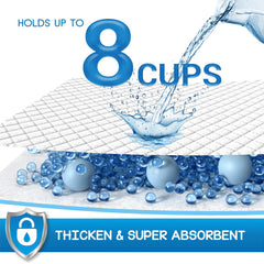 Croci Wee Wee Pads cœur ultra absorbant pour absorber rapidement l’urine.