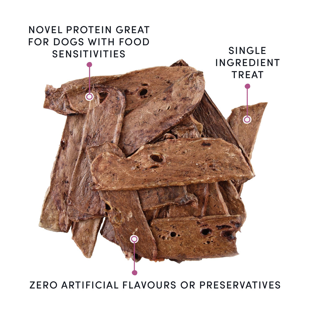 Crumps’ Naturals cotelettes-agneau-texture-douce : friandise facile à mâcher, parfaite pour chiens seniors