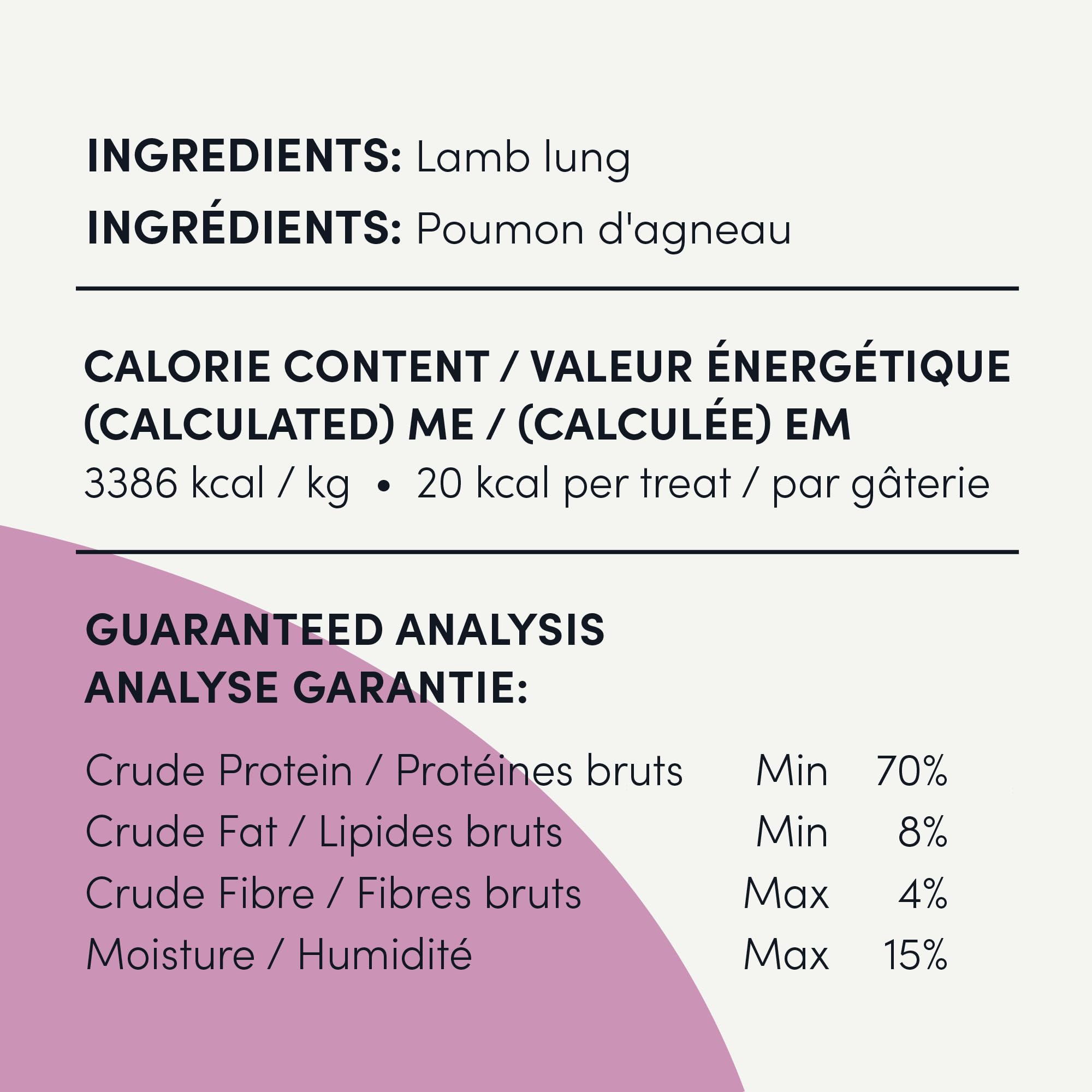Crumps’ Naturals cotelettes-agneau-usage-quotidien-chien : friandise pratique pour le quotidien et l'entraînement