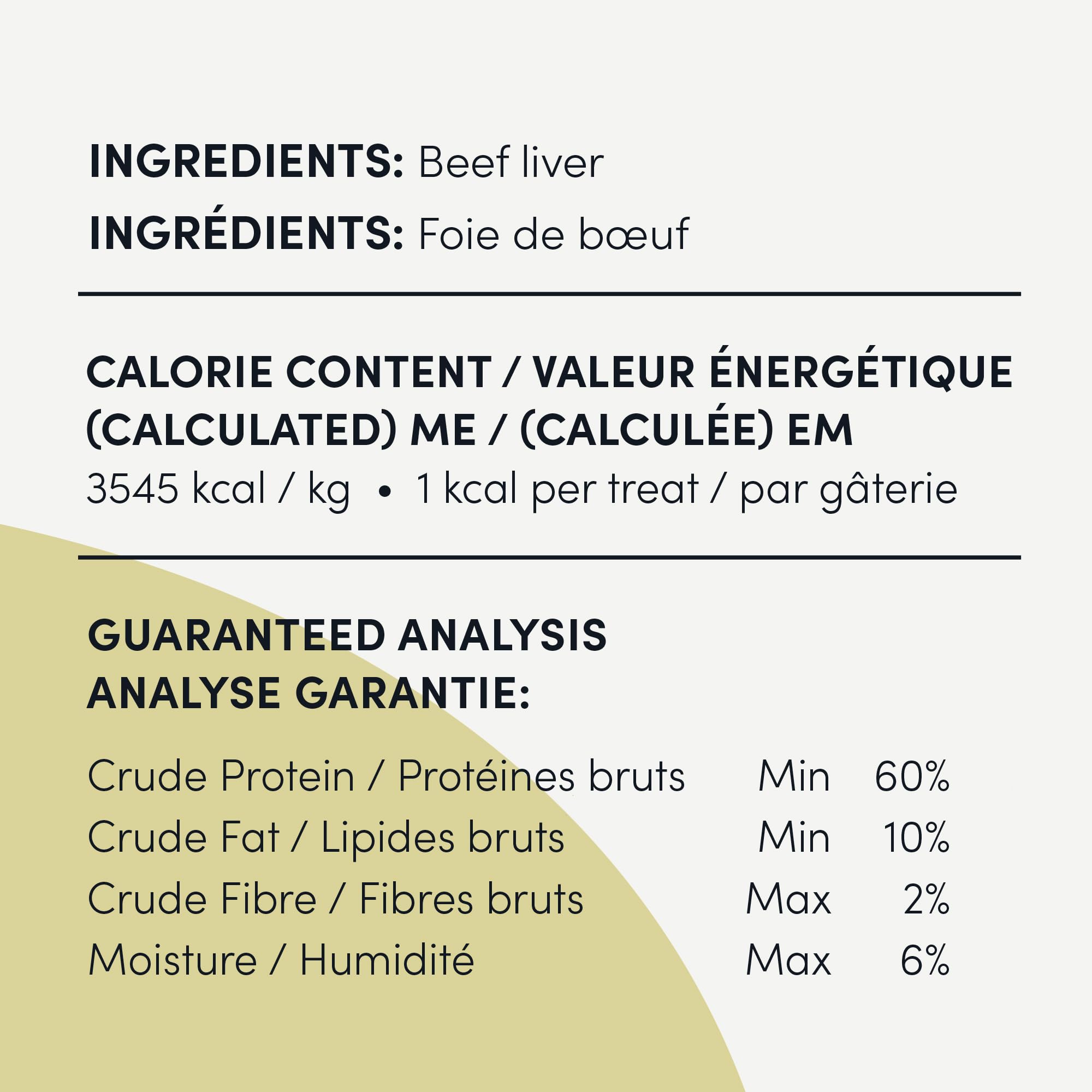 Crumps’ Naturals Foie de Boeuf Mini-Entraineurs – adaptés à tous les âges du chien.
