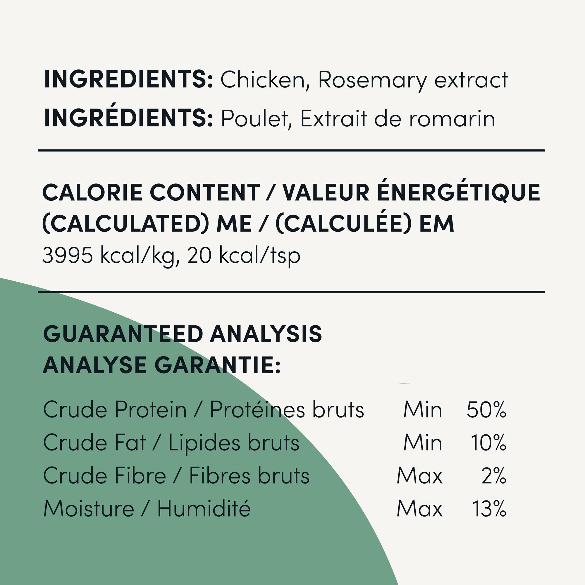 Crumps Naturals Paillettes de Poulet dans recettes-maison, facilite la préparation des repas.
