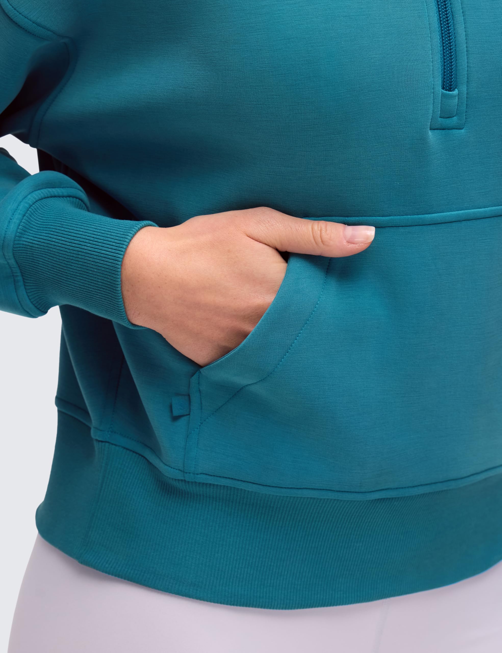 CRZ YOGA SoftAura poche kangourou, rangement pratique après la séance