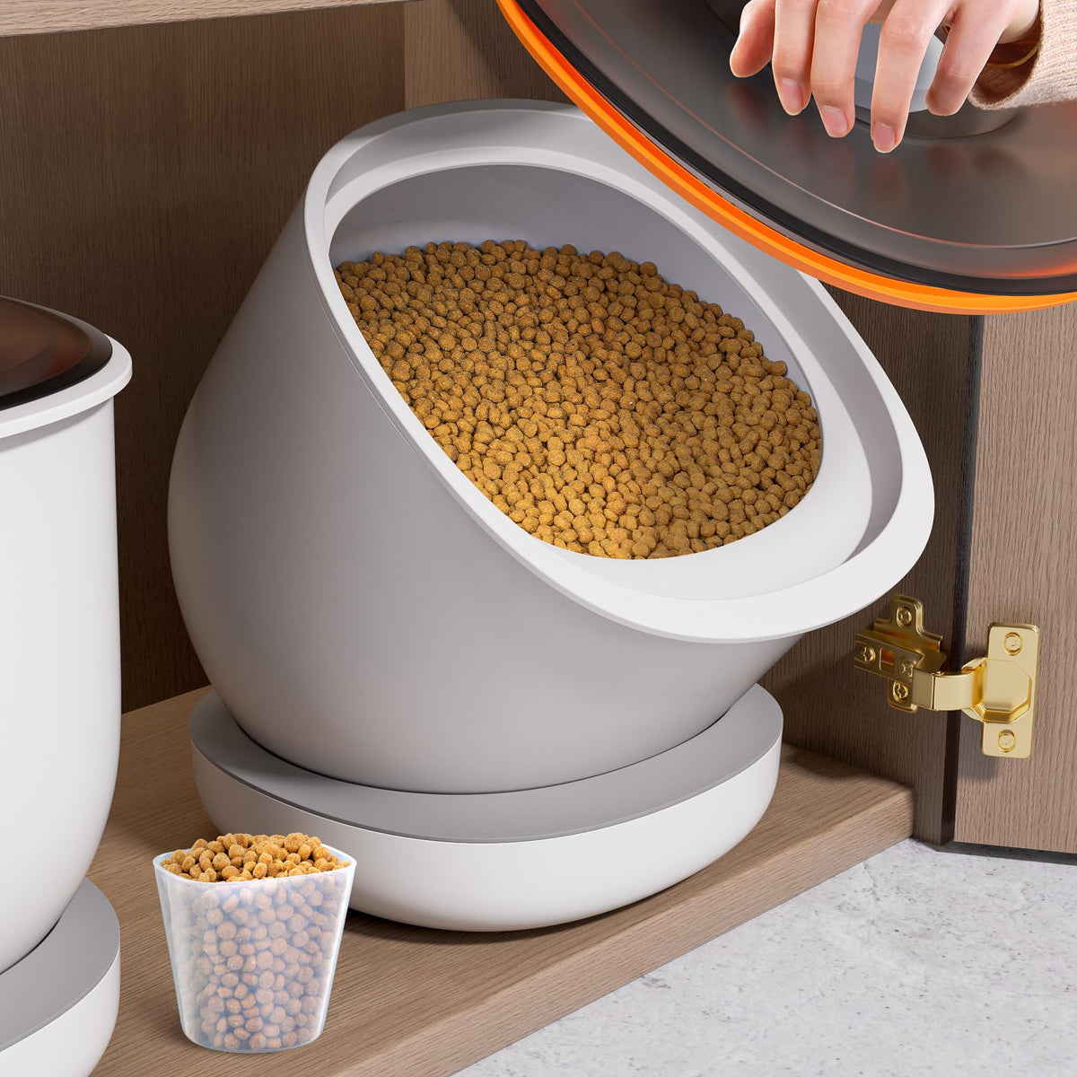 CTIME bocal hermetique vue avant, garde fraicheur des aliments.