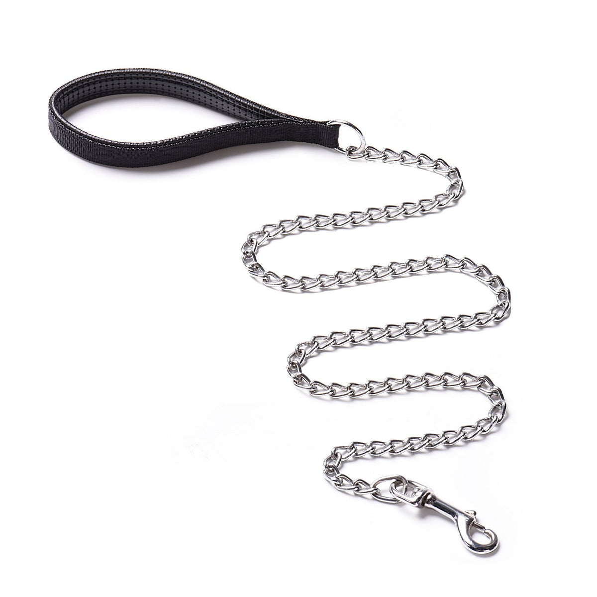 CtopoGo Laisse lourde 4 ft pour chien, chaîne robuste et sécurisée