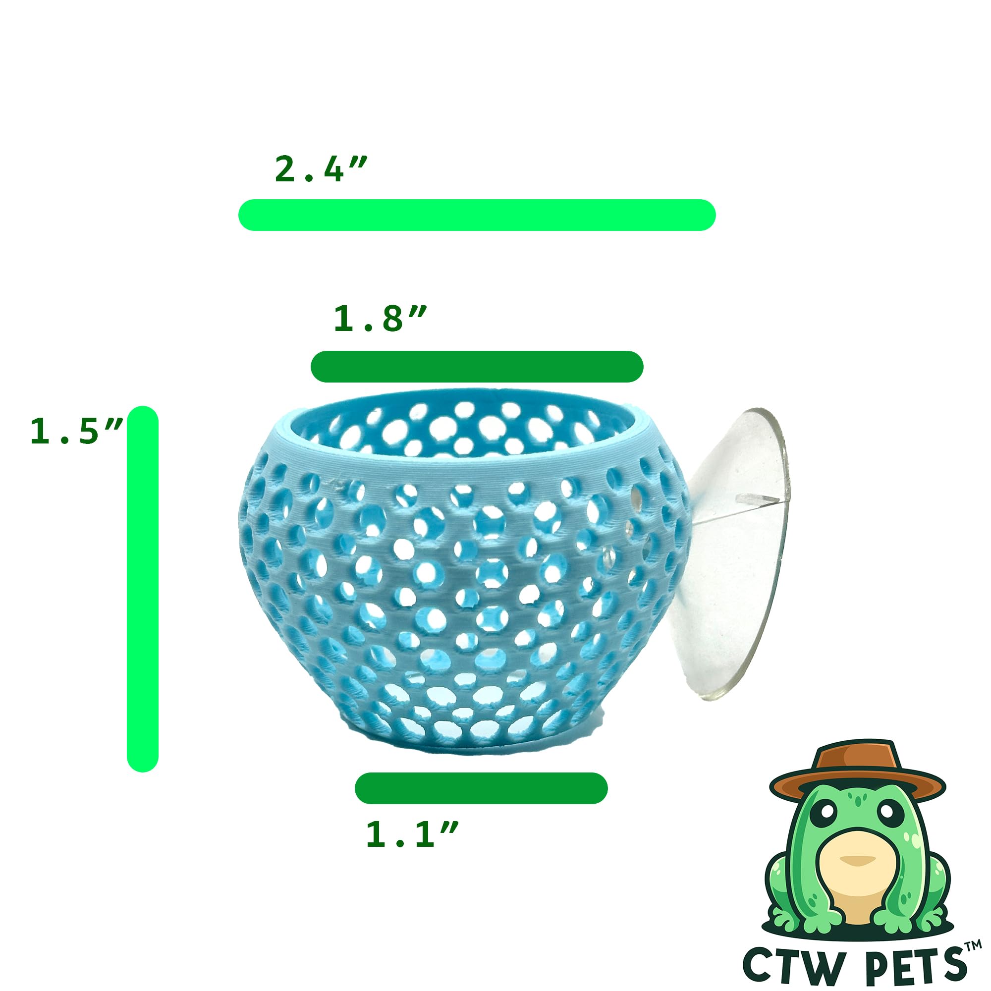 CTWPets Betta Bulb Hide intérieur doux: repos calme et privé.