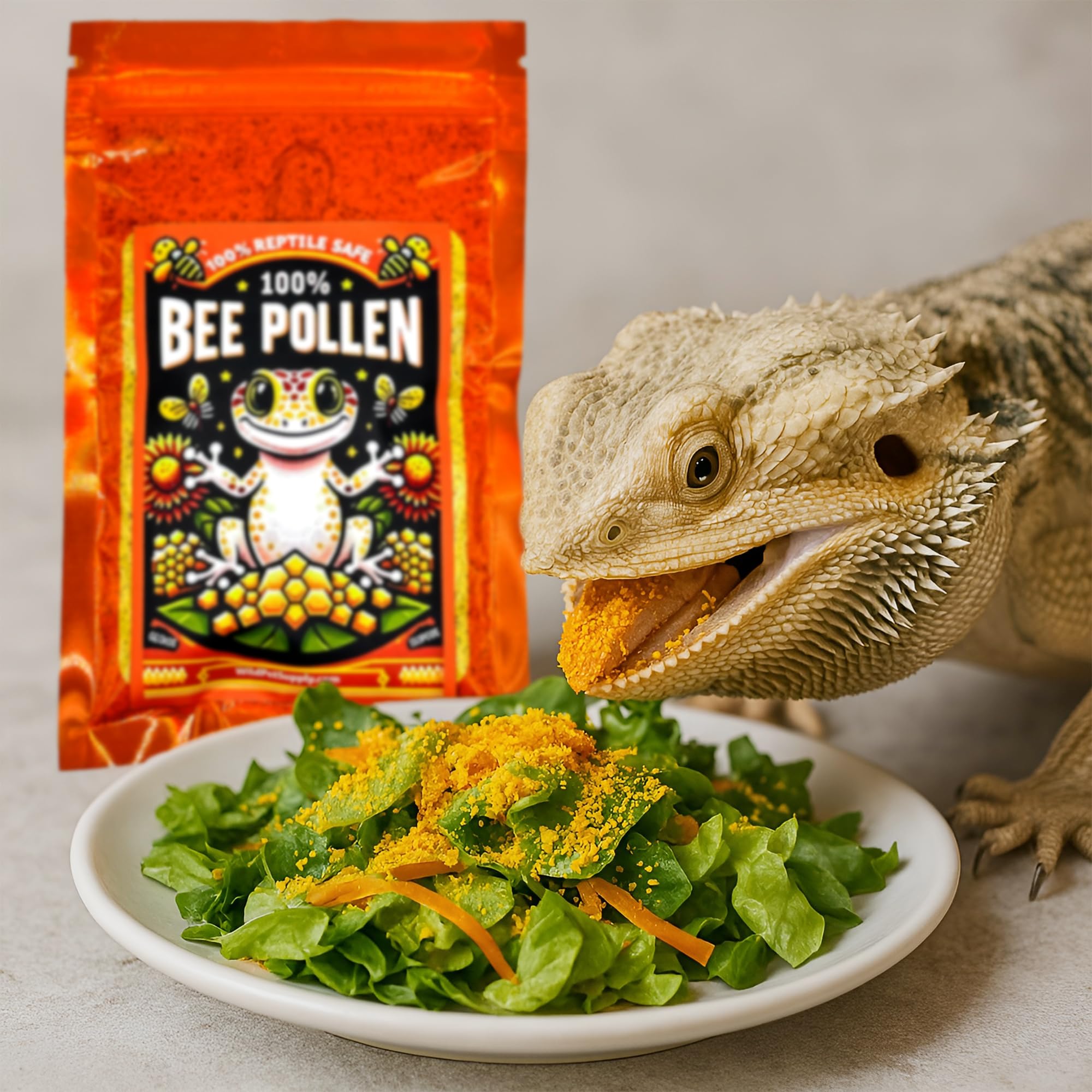 CTWPets isopodes recevant un complément au pollen