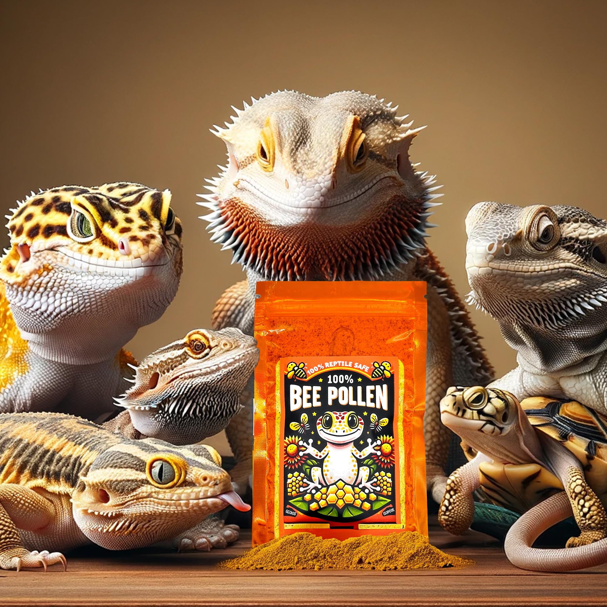 CTWPets poudre pollen abeille dosage via cuillere