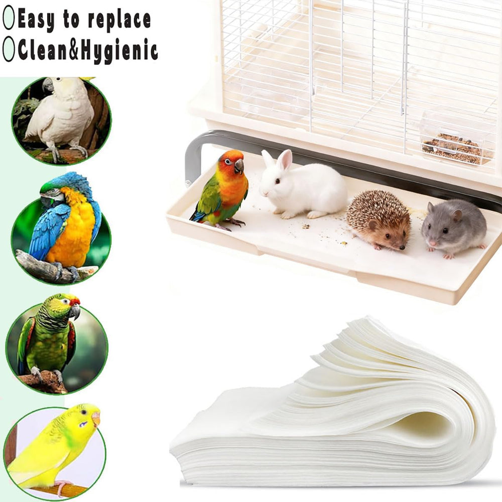 CuaxTume liner cage 11x20 – emballage lot de 100 feuilles pour cage