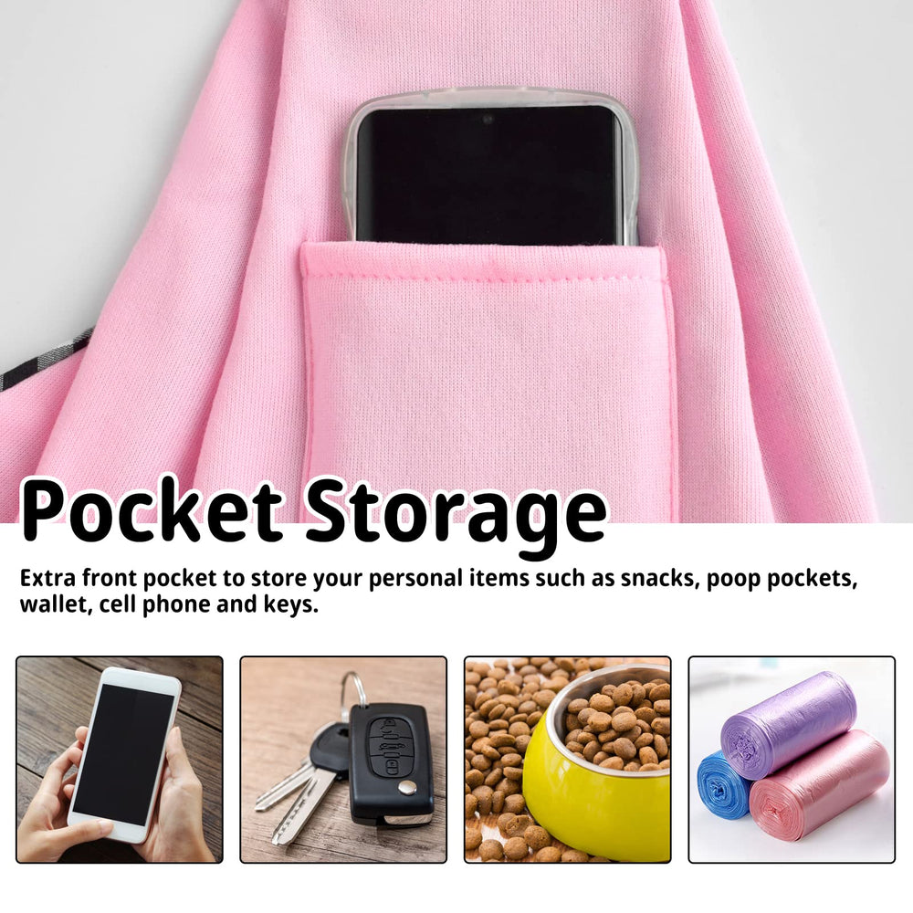 CUBY porte-chien-chat rose, facile à nettoyer et durable.