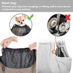 Cuby sling harnais ajustable 32-60 cm pour tous les morphotypes.