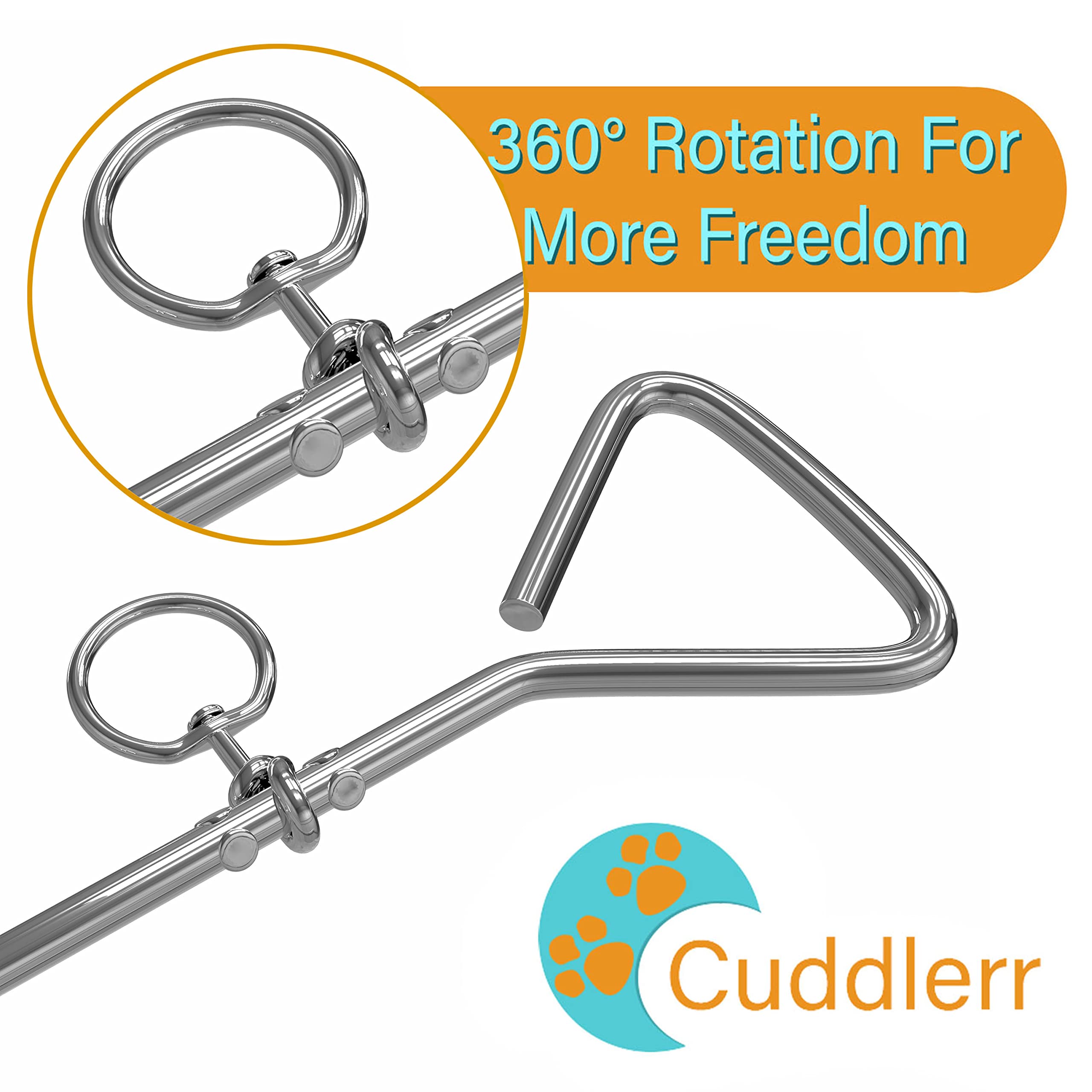 Cuddlerr ensemble-attache-exterieur-chien pour sorties extérieures