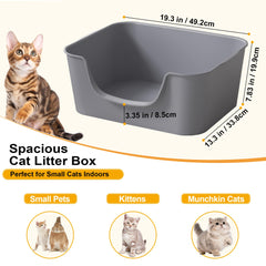 Cuddpaw Litiere entree-faible ideale pour chatons et chats seniors.