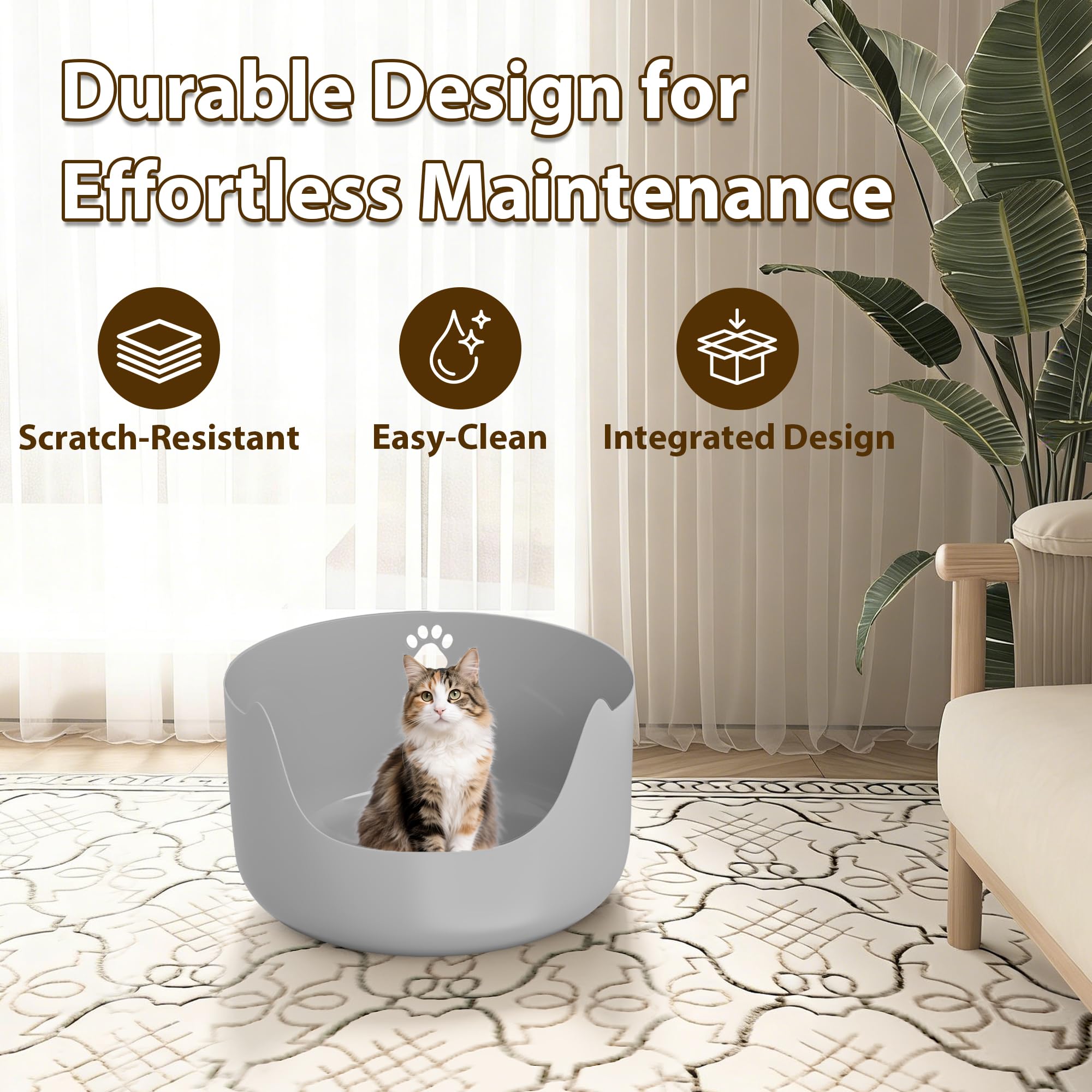 Ideal pour multi-chats, pratique et polyvalent.