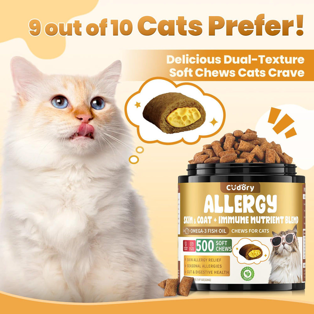 Cudory chat gout poulet-fromage: friandises savoureuses pour une alimentation sensible