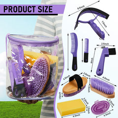 Brosse curry ovale Cunhill pour massage et démêlage