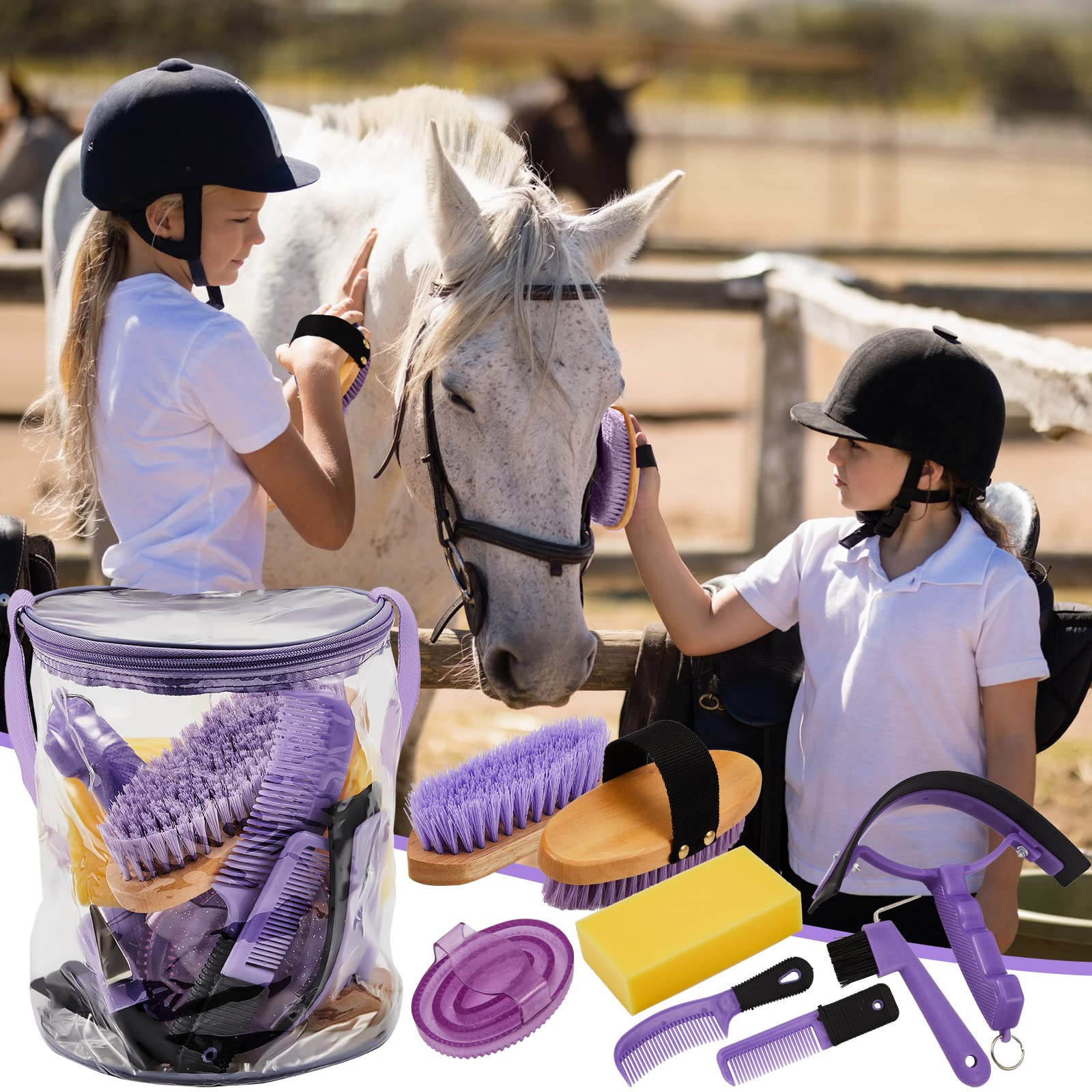 Éponge de bain Cunhill pour nettoyer le cheval en douceur