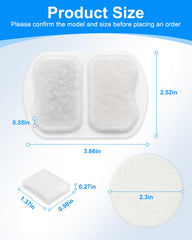 Système de filtration Cunina à 5 couches, réduit odeurs et métaux potentiels.