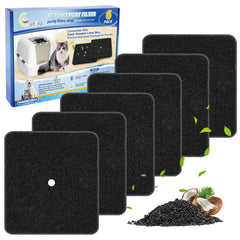 Filtre charbon actif Cunina pour Catit Hooded, réduction d’odeurs