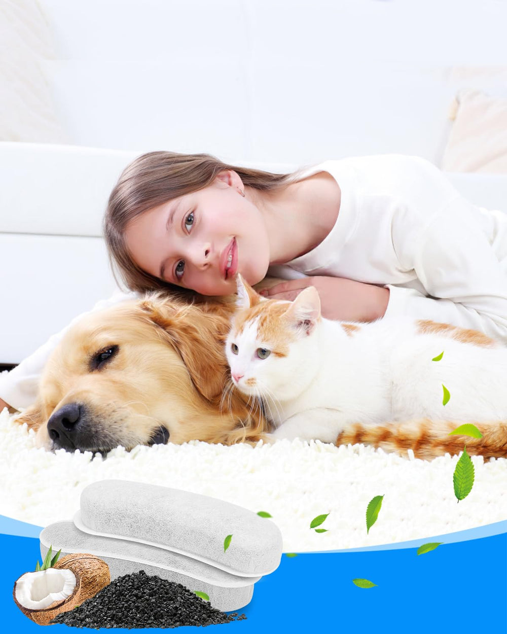 Compatibilité Cunina W600, idéal pour chiens et chats.