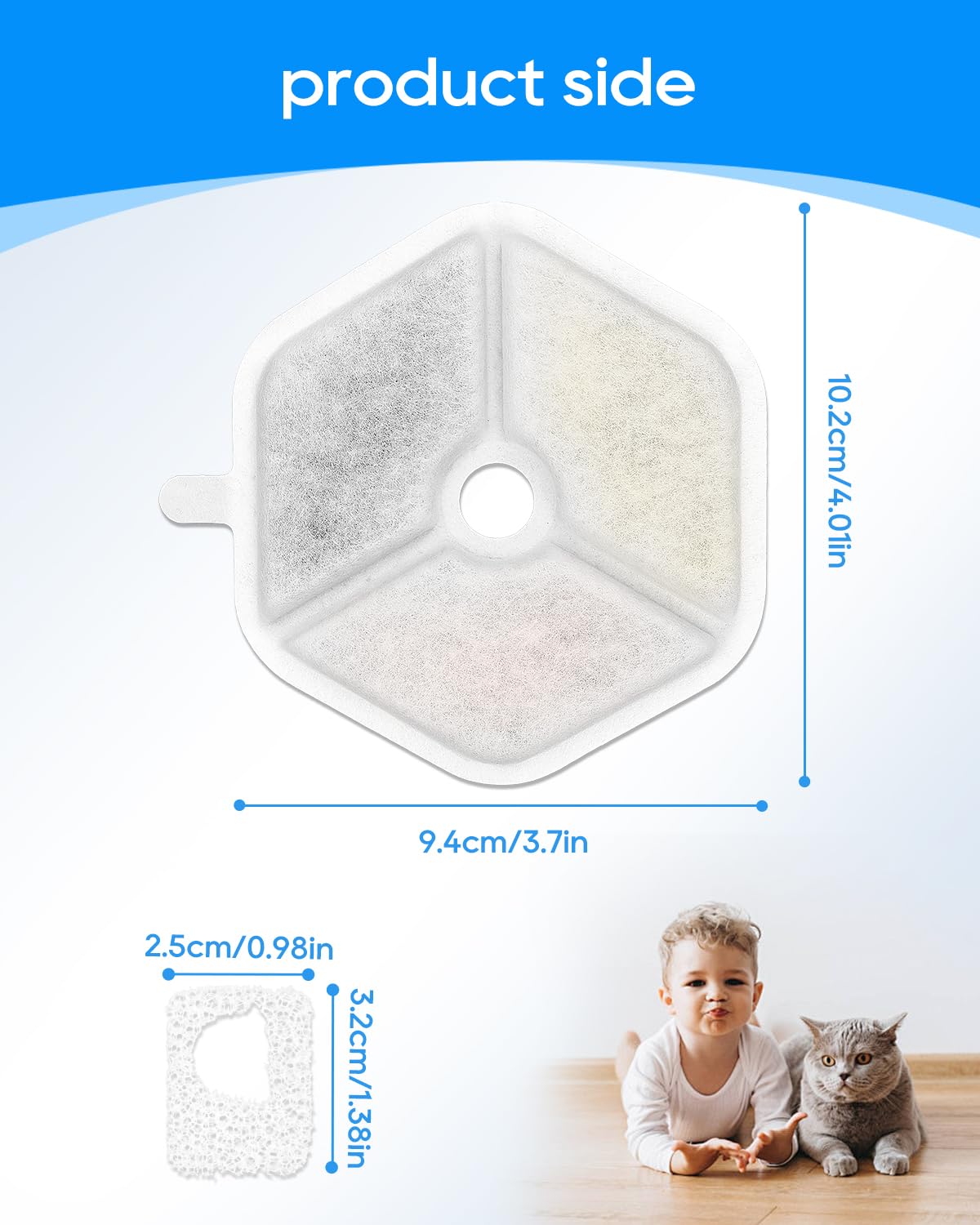Preparation du filtre Smartoo par Cunina minimiser poussiere et preparer pour usage
