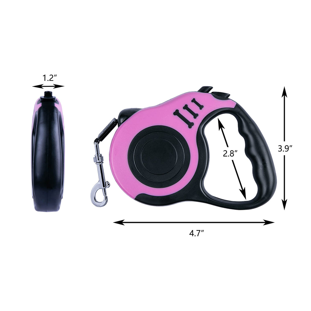Cupdarow Laisse retractable 16 pieds pour chiens moyens: espace et contrôle fiable.