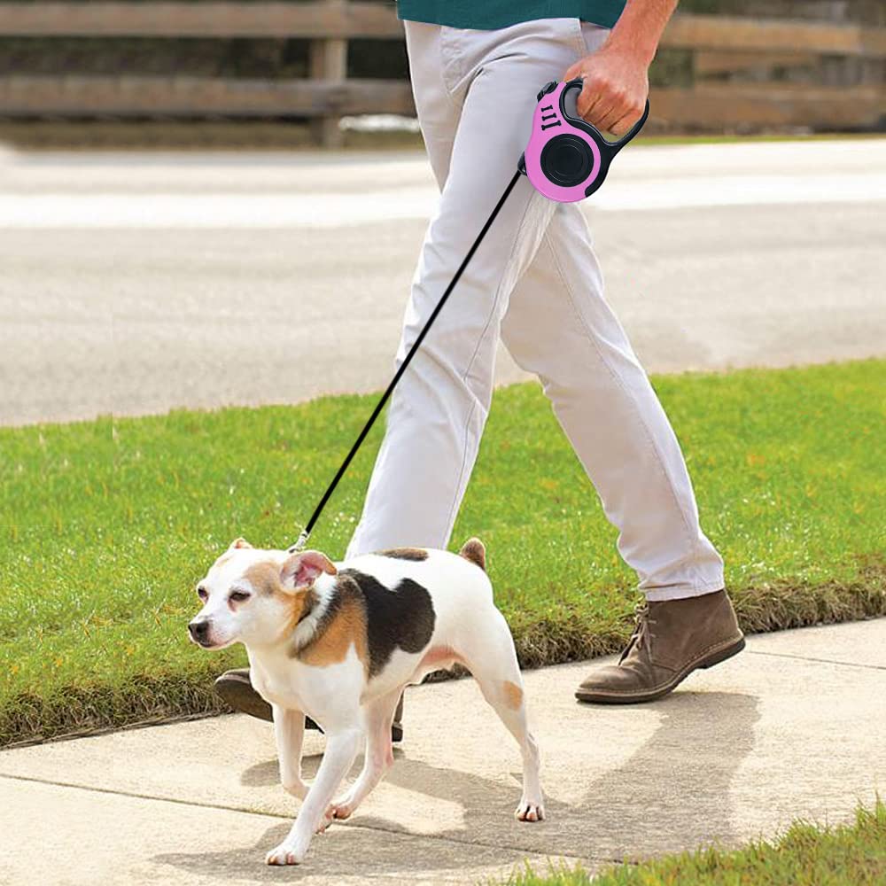 Cupdarow Laisse retractable idéale pour entraînement et exercices en extérieur.