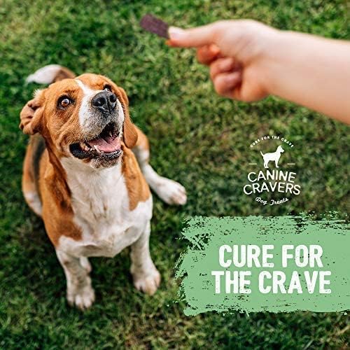 CURE FOR THE CRAVE CANINE CRAVERS : qualité canadienne et sechage à l'air pour fraîcheur.