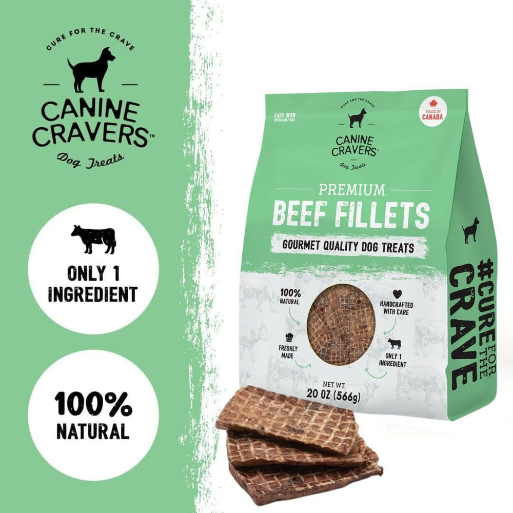 CURE FOR THE CRAVE CANINE CRAVERS : sachets-en-gros, pratique pour récompenser lors des séances.