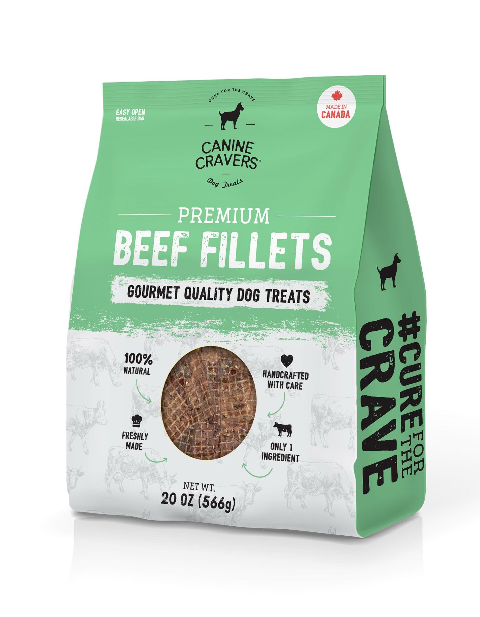 CURE FOR THE CRAVE CANINE CRAVERS : tranches-petites pour entrainement facile et rapide.