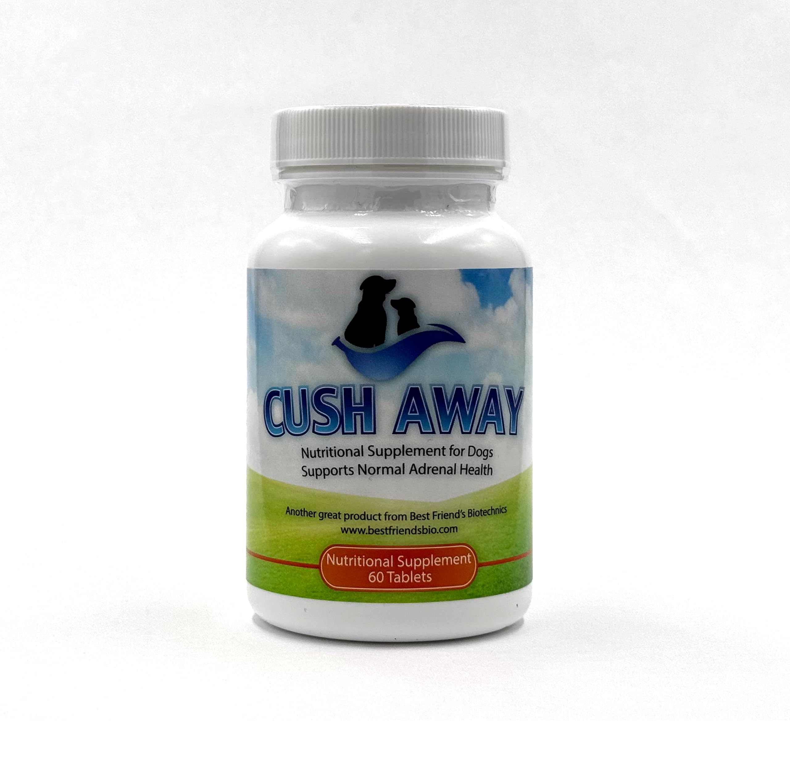 CushAway, bouteille de compléments pour chiens contre le Cushing.