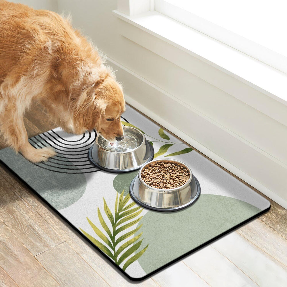 Cuslnox: tapis-eau-chien-sechage-rapide absorbe l’eau et sèche rapidement.